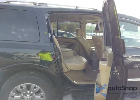 2015 Nissan Armada Platinum z USA, uszkodzony, nr VIN 5N1AA0NE5FN604057